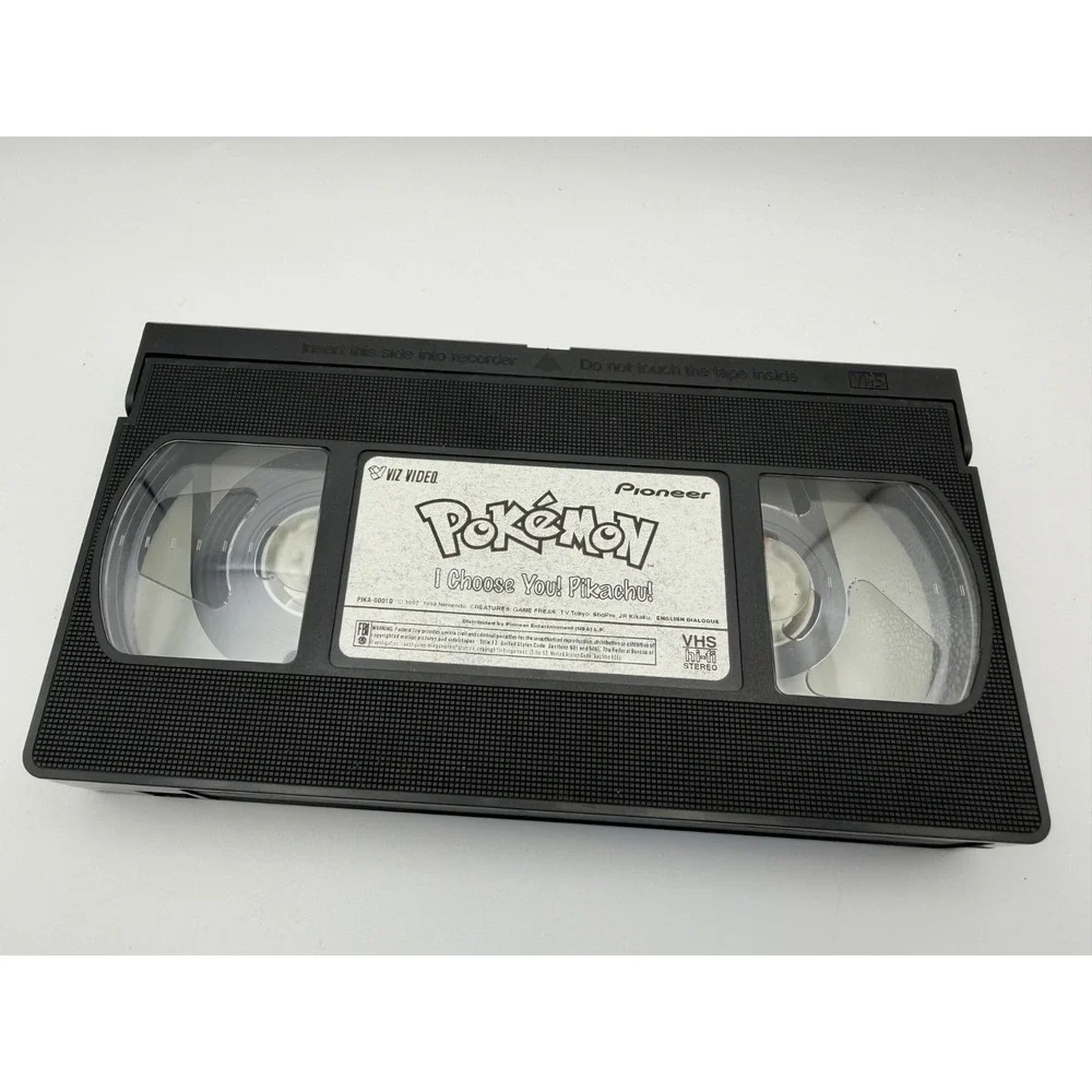 Pokemon Seaside‎ Pikachu, I Choose You Pikachu, Wake up Snorlax VHS Lot of 3